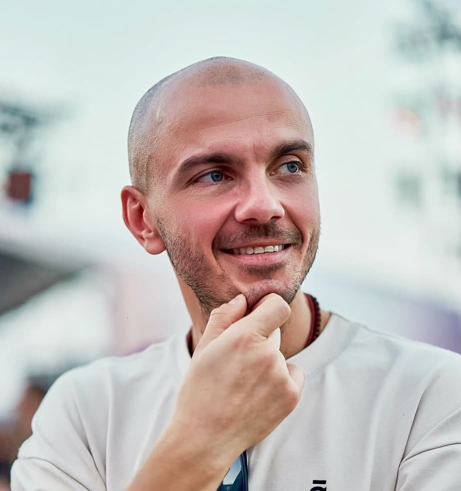 Portrait of team member